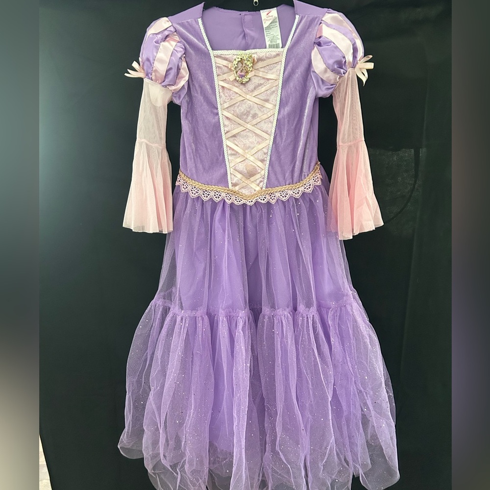 Disney Rapunzel  dress and hair piece